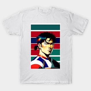 Japanese Rugby Print T-Shirt